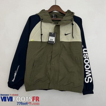 Coupe Vent - Sweat a Capuche Sport vert Homme 2023 2024 WK263