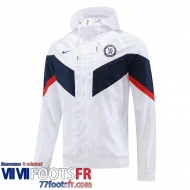 Coupe Vent - Sweat a Capuche Chelsea Blanc Homme 2022 2023 WK204