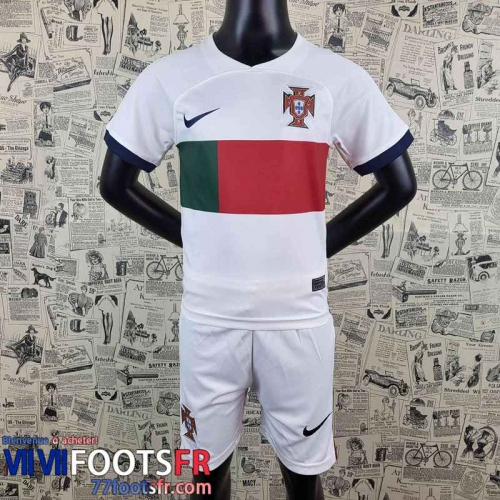 Maillot De Foot World Cup Portugal Exterieur Enfant 2022 AK51