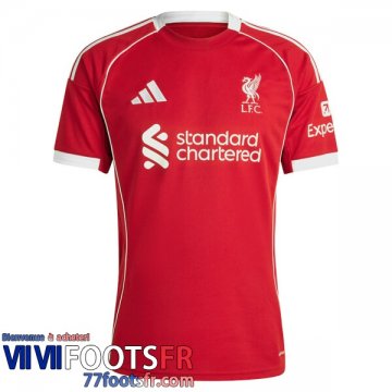 Maillot De Foot Liverpool Domicile Homme 25 26