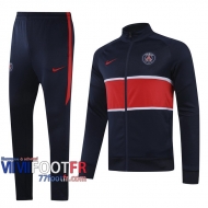 77footfr Veste Foot PSG Bleu foncE - Patron 2020 2021 J151