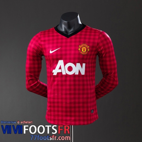 Retro Maillot De Foot Manchester United Domicile Homme Manche Longue 12 13 FG1030 Retro Maillot De Foot Manchester United Domicile Homme Manche Longue 12 13 FG1030
