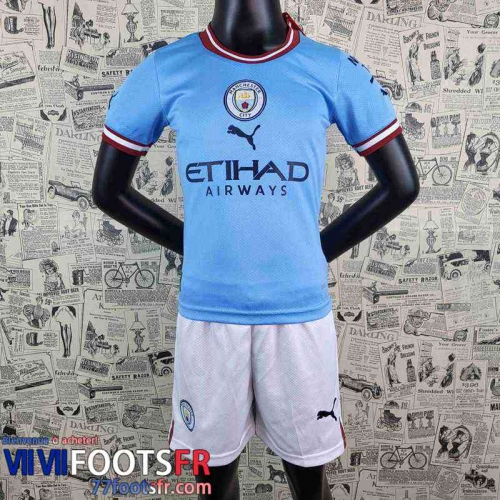 Maillot De Foot Manchester City Domicile Enfant 2022 2023 AK47