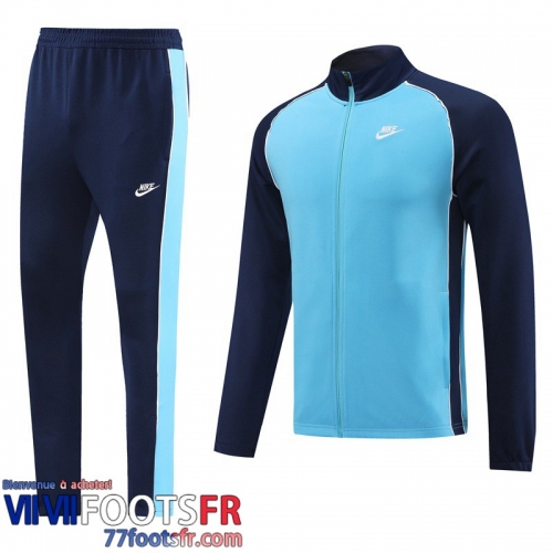Veste Foot Sport bleu ciel Homme 2023 2024 JK743