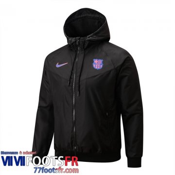 Coupe Vent - Sweat a Capuche Barcelone noir Homme 2022 2023 WK68