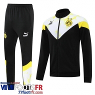 Veste Foot Dortmund noir Homme 2022 2023 JK391