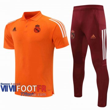 77footfr Polo foot Real Madrid Orange - Sangles 2020 2021 P197
