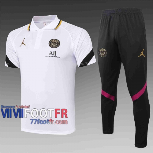 77footfr Airman Polo foot blanc 20-21 C560