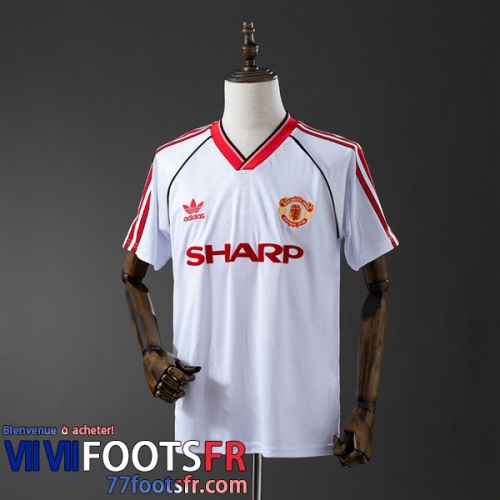 Retro Maillot De Foot Manchester United Exterieur Homme 1988 90 FG870