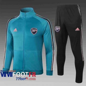 77footfr Veste foot Arsenal Bleu 2020 2021 A402