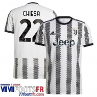 Maillot De Foot Juventus Domicile Homme 2022 2023 Chiesa 22