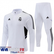 Survetement de Foot Real Madrid Blanc Homme 2022 2023 TG275