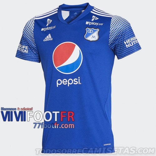 77footfr Millonarios Maillot de foot Domicile 2020