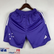 Short De Foot Cruzeiro Violet Homme 2023 2024 P238