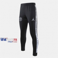 Promo: Les Nouveaux Pantalon Entrainement Foot PSG Paris Saint Germain Jordan Vintage Noir 2019/2020