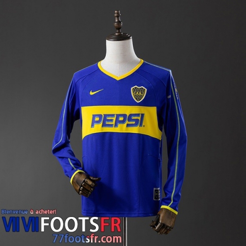Retro Maillot De Foot Boca Juniors Domicile Homme Manche Longue 03 04 FG947 Retro Maillot De Foot Boca Juniors Domicile Homme Manche Longue 03 04 FG947