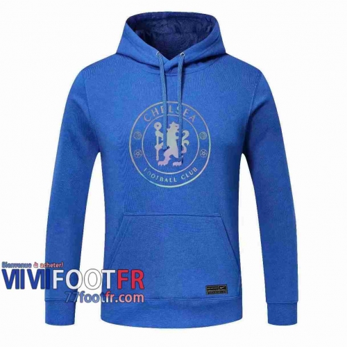 77footfr Sweatshirt Foot Chelsea bleu 2020 2021 S65