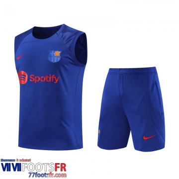 Survetement Sans manches Barcelone bleu Homme 2023 2024 TG802