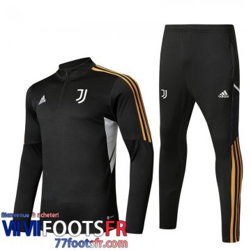 Survetement de Foot Juventus noir Homme 22 23 TG366