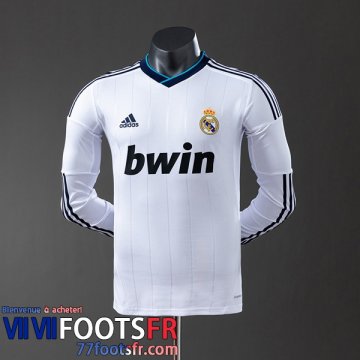 Retro Maillot De Foot Real Madrid Domicile Homme Manche Longue 12 13 FG1042