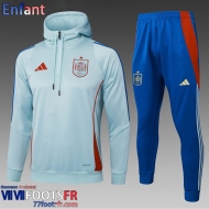 KIT: Survetement de Foot - Sweat A Capuche Espagne Enfant 25 26 C632