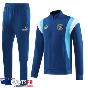Veste Foot Manchester City bleu Homme 2022 2023 JK677