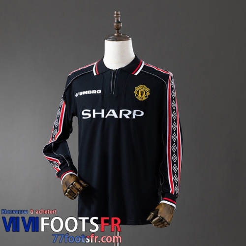 Retro Maillot De Foot Manchester United Homme Manche Longue 1998 99 FG847 Retro Maillot De Foot Manchester United Homme Manche Longue 1998 99 FG847