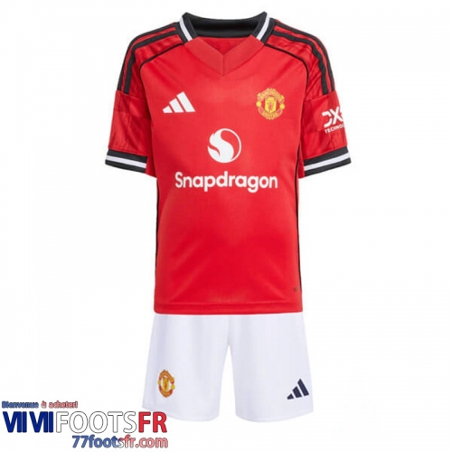 Maillot De Foot Manchester United Domicile Enfant 25 26