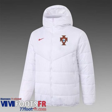 Doudoune Foot Portugal Blanc Homme 2022 2023 DD114