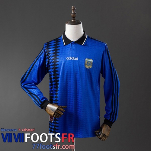 Retro Maillot De Foot Argentine Exterieur Homme Manche Longue 1994 FG1143