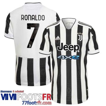 Maillot De Foot Juventus Domicile Homme 21 22 # Ronaldo 7