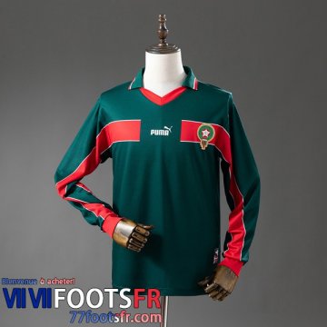 Retro Maillot De Foot Morocco Domicile Homme Manche Longue 1998 FG1190