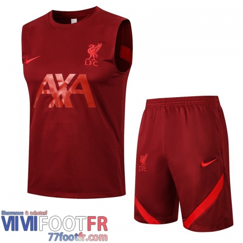 Sans manches Liverpool Rouge foncé Uomo 2021 2022 PL94