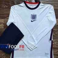 77footfr Maillots foot England Domicile Manche Longue 2020 2021