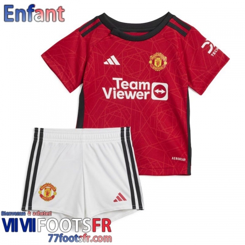 Maillot De Foot Manchester United Domicile Enfant 2023 2024