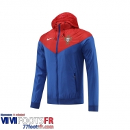 Coupe Vent - Sweat a Capuche Portugal bleu Homme 2022 2023 WK136