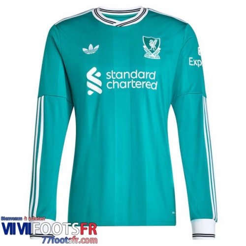 Maillot De Foot Liverpool Third Homme Manche Longue 25 26