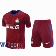 77footfr Maillots foot Inter Milan Gardiens de but Dark red 2020 2021