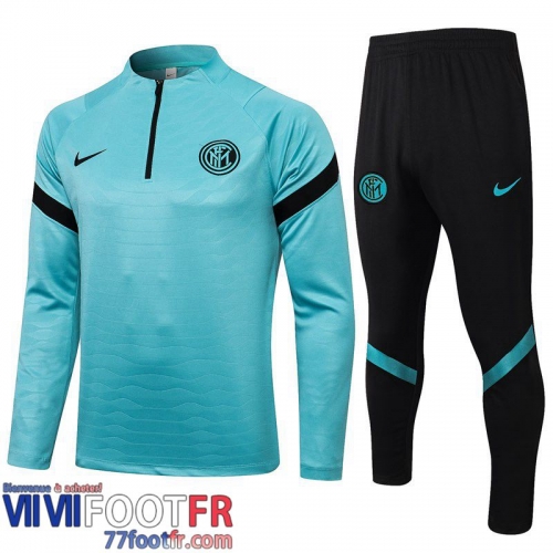 Survetement De Foot Inter Milan bleu 2021 2022 TG15