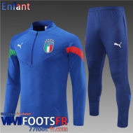 Survetement de Foot Italie bleu Enfant 22 23 TK322