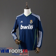 Retro Maillot De Foot Real Madrid Exterieur Homme Manche Longue 10 11 FG954