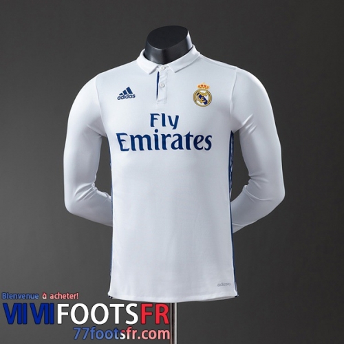 Retro Maillot De Foot Real Madrid Domicile Homme Manche Longue 16 17 FG1045 Retro Maillot De Foot Real Madrid Domicile Homme Manche Longue 16 17 FG1045