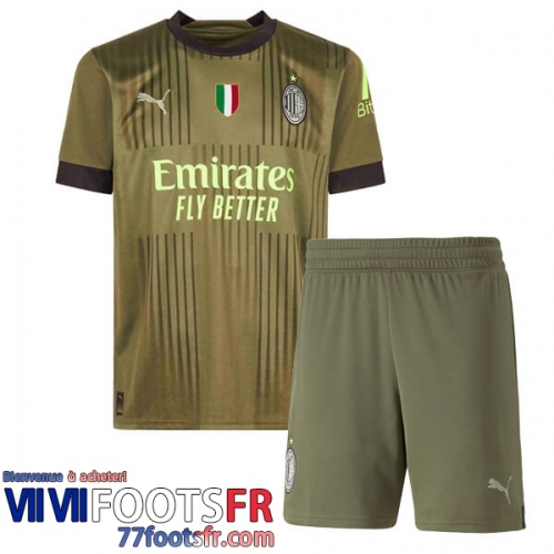 Maillot De Foot AC Milan Third Enfant 2022 2023