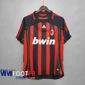 77footfr Retro Maillots foot 06 07 AC Milan Domicile