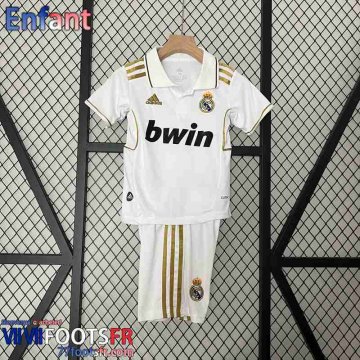 Retro Maillot De Foot Real Madrid Domicile Enfant 11 12