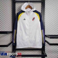 Coupe Vent River Plate White Homme 2023 2024 D113
