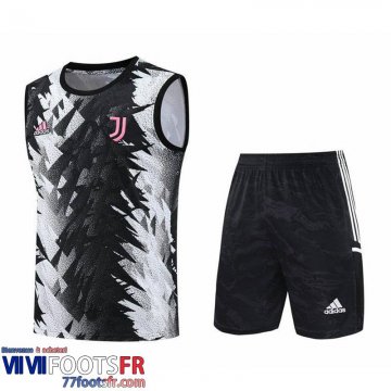 Survetement Sans manches Juventus noir blanc Homme 2023 2024 TG783