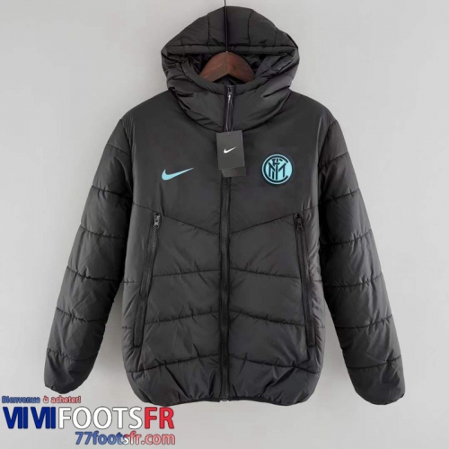 Doudoune Foot Inter Milan noir Homme 2022 2023 DD79