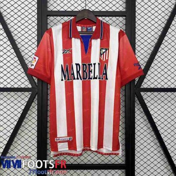 Retro Maillot De Foot Atletico Madrid Domicile Homme 98 99 FG596