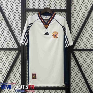 Retro Maillot De Foot Espagne Exterieur Homme 1998 FG707